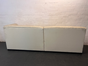 Light Textured Modular Corner Couch Segment