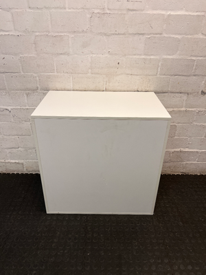 White 4-Cube Shelving Unit - 2ndhandwarehouse.com