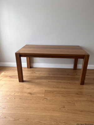 Weylandts Brown Wood Dining Table — Minor Scratches on Side Legs