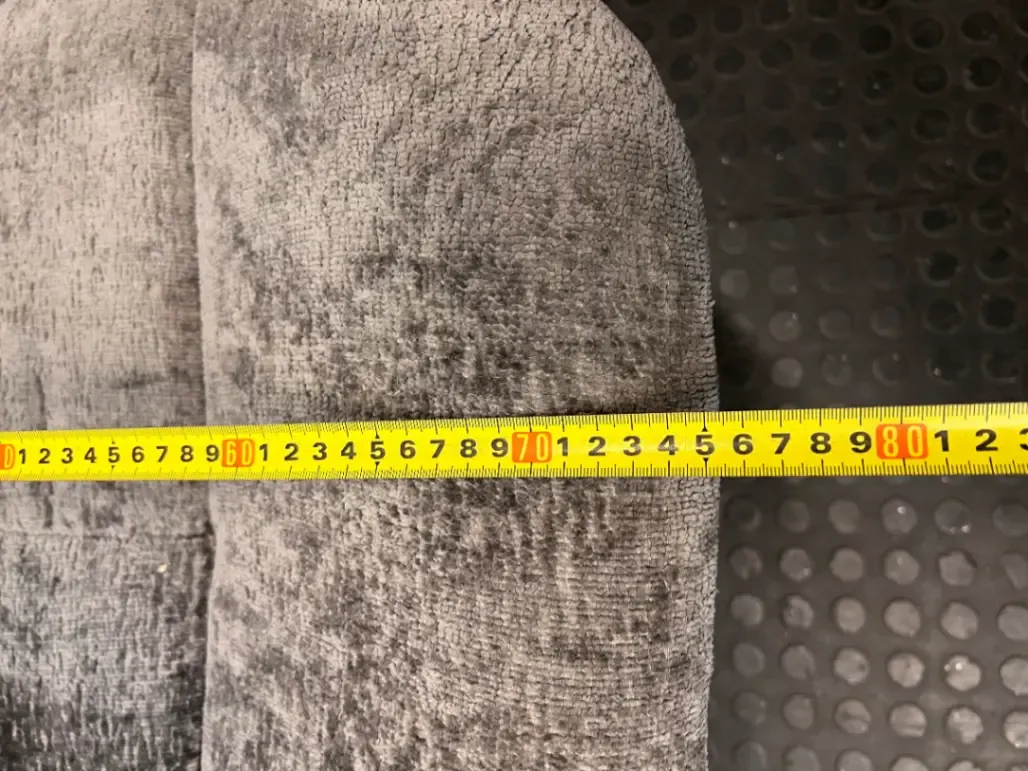 Grey Textured Fabric Tub Chair with Black Base