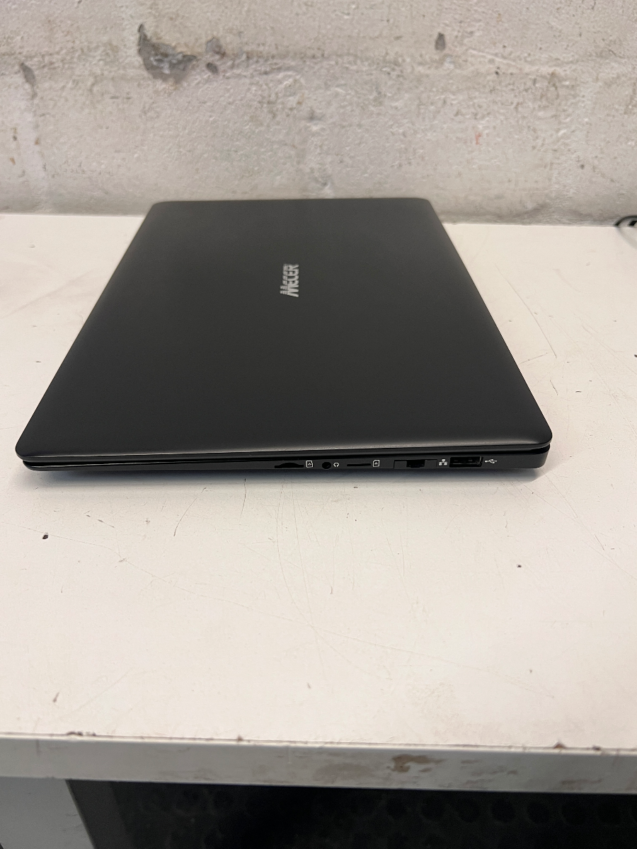 Sleek Black Mecer Laptop — Good Working Order