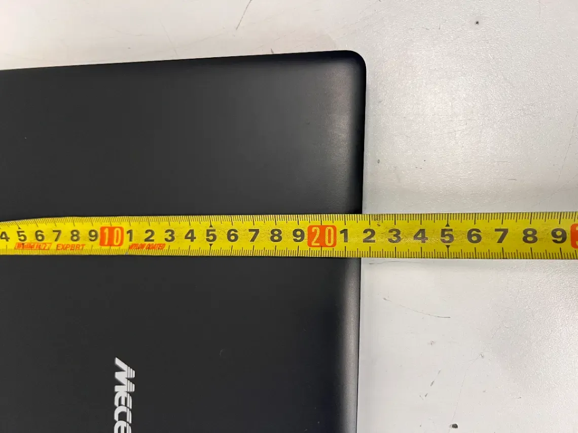 Sleek Black Mecer Laptop — Good Working Order