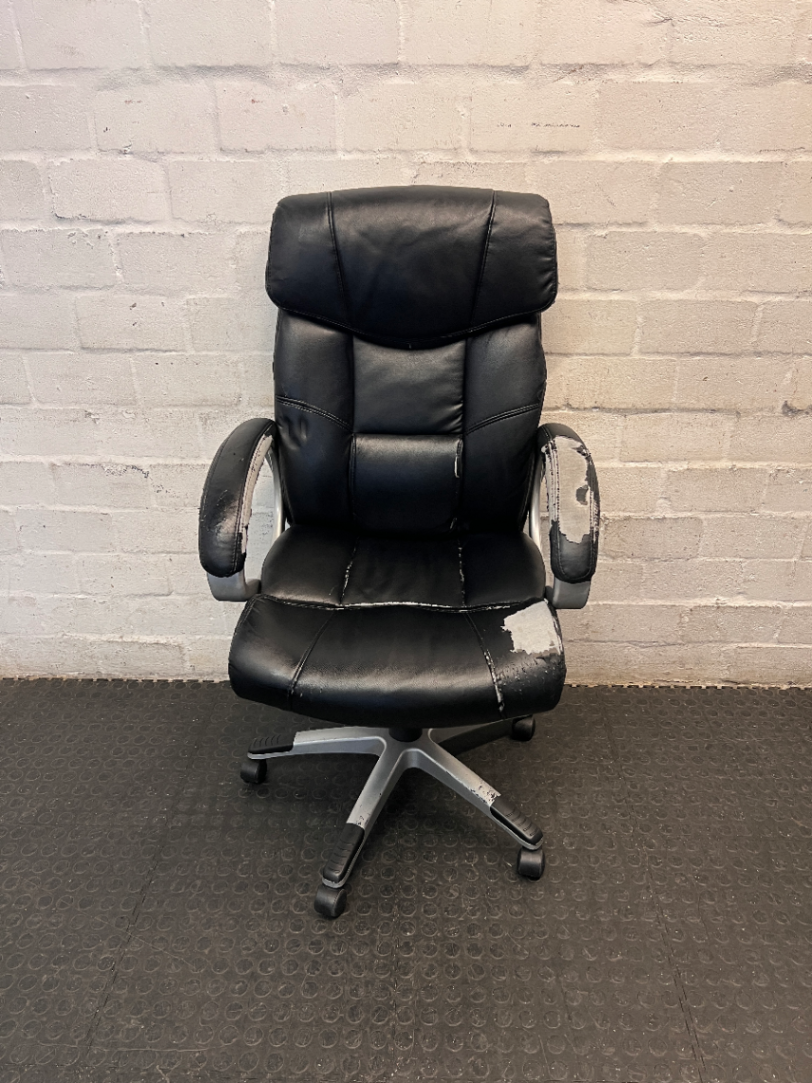 Black High-Back Executive Office Chair