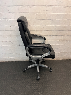 Black High-Back Executive Office Chair