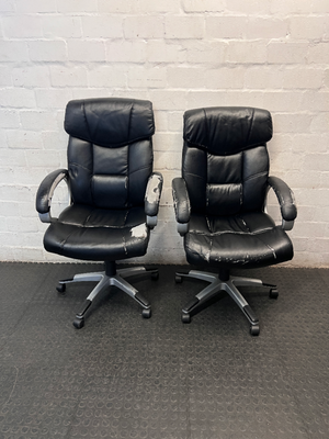 Black High-Back Executive Office Chair