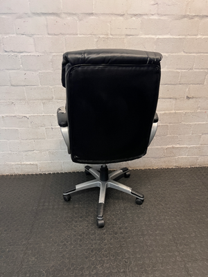 Black High-Back Executive Office Chair