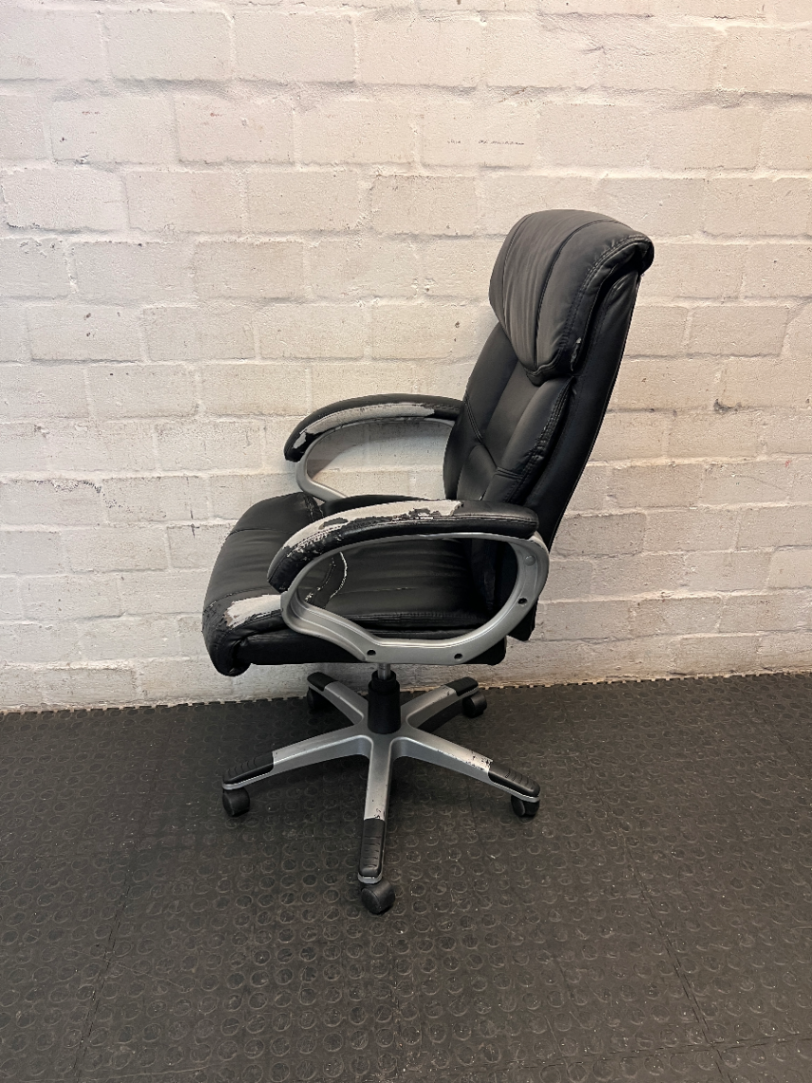 Black High-Back Executive Office Chair