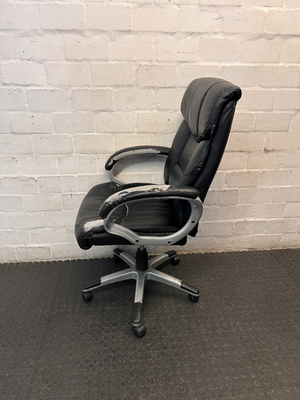 Black High-Back Executive Office Chair
