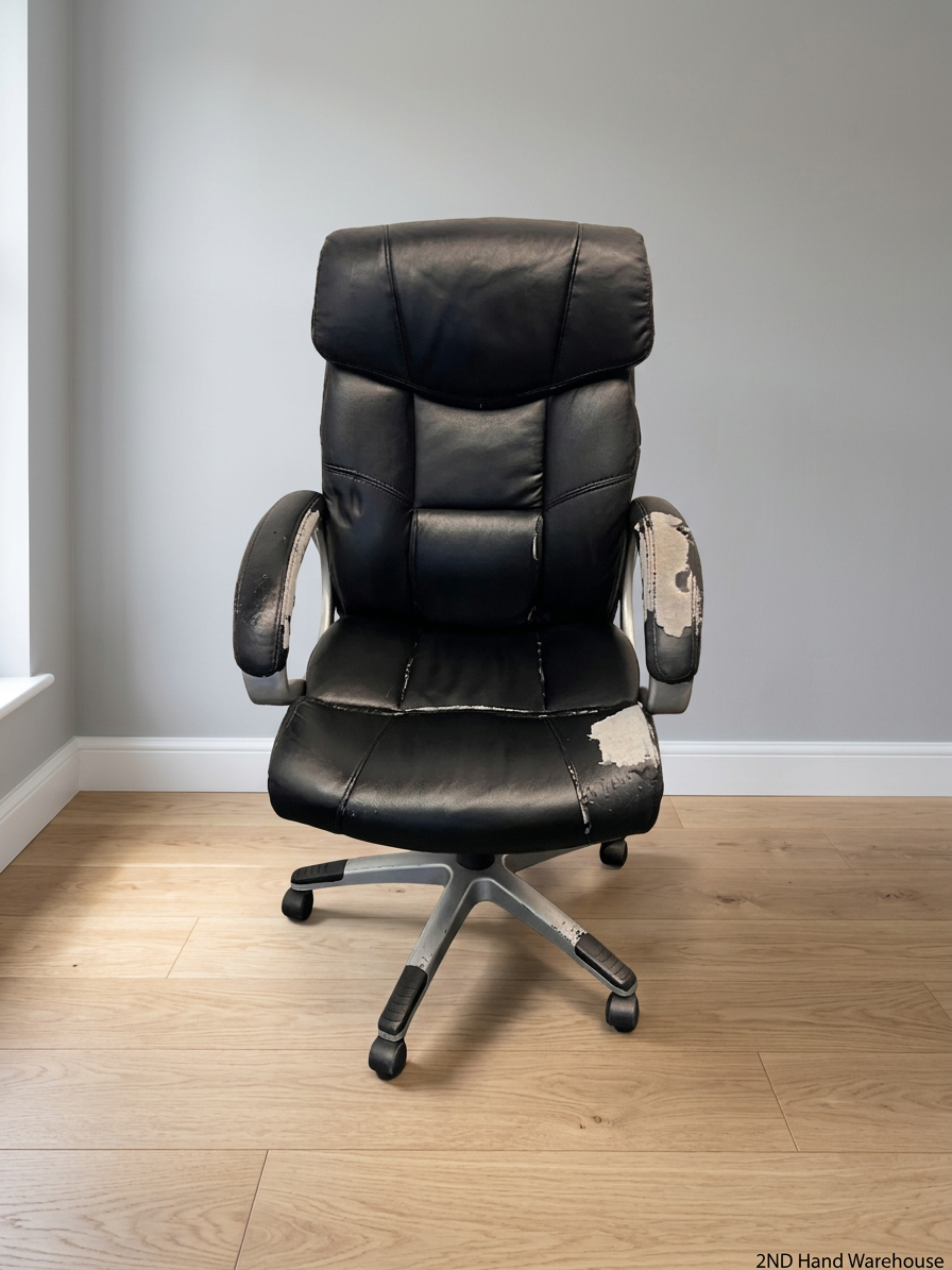 Black High-Back Executive Office Chair