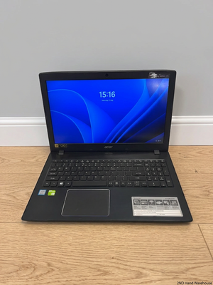 Acer Aspire E 15 Laptop in Matte Black — Good Working Order with  Keyboard