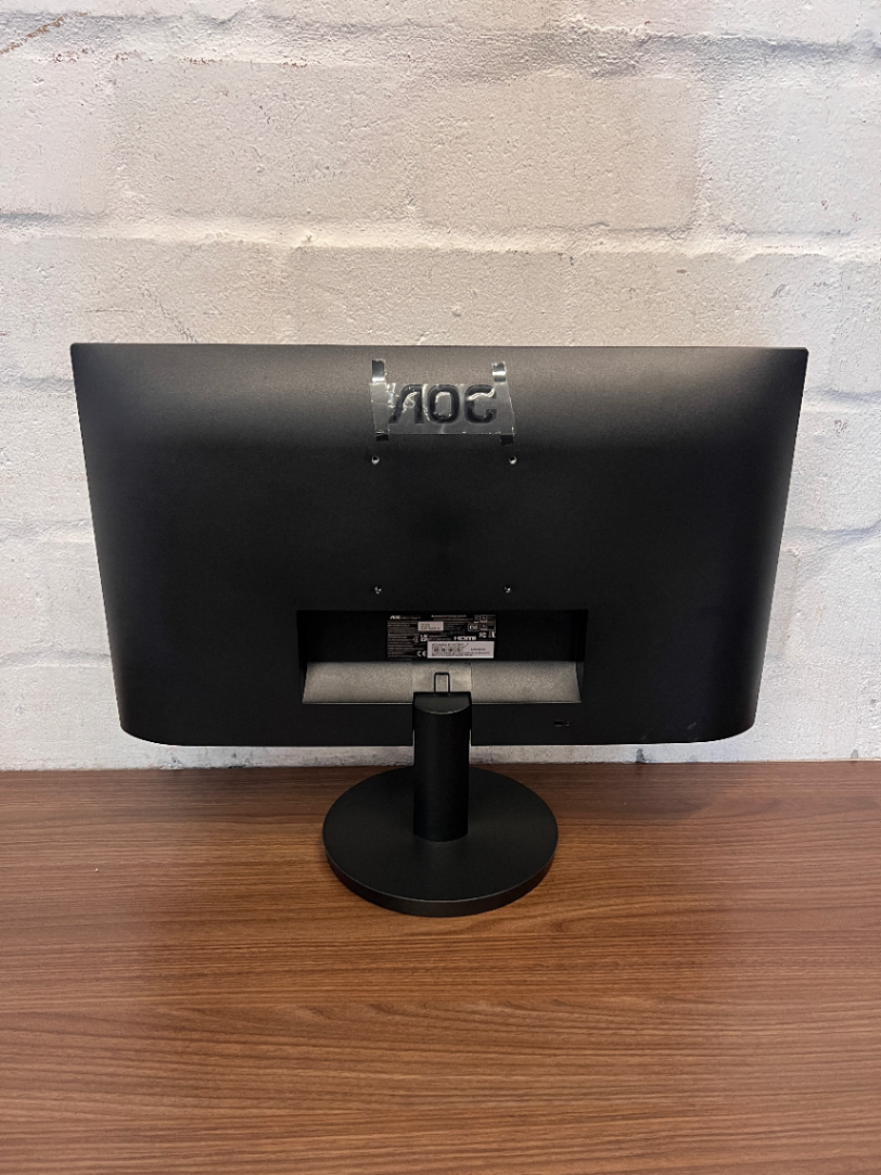 AOC 24" LCD Monitor in Black - Brand New - 2ndhandwarehouse.com
