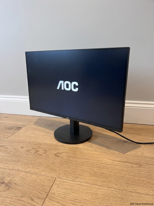 AOC 24" LCD Monitor in Black - Brand New - 2ndhandwarehouse.com
