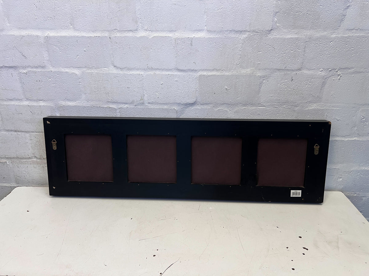 Abstract Gold Metallic Circle Multi-Panel Framed Wall Art