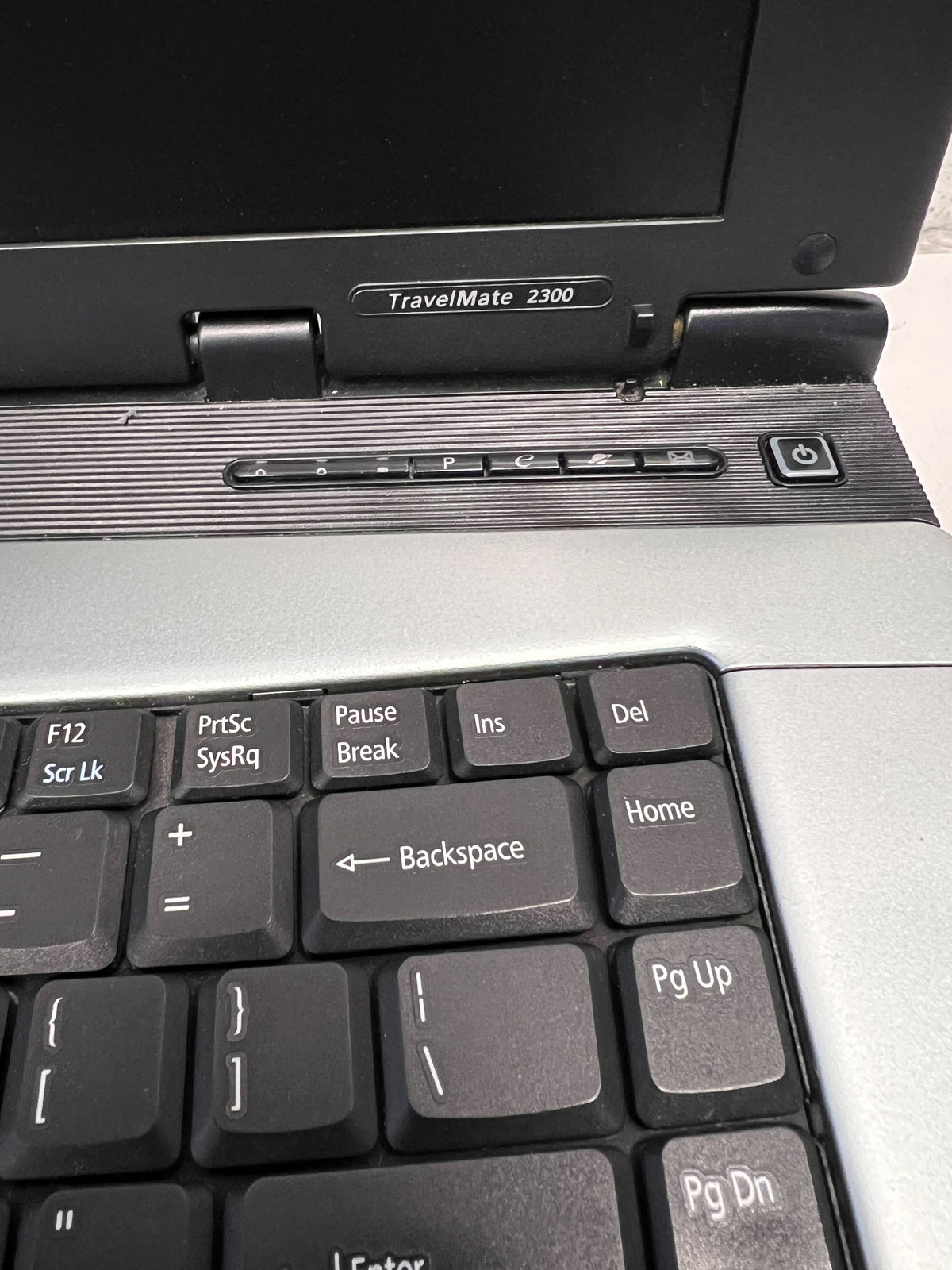 Acer 15.6" Silver Laptop – Partly Working- Keyboard Non-Functional- no battery