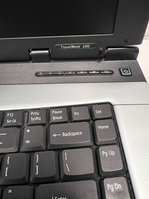 Acer 15.6" Silver Laptop – Partly Working- Keyboard Non-Functional- no battery