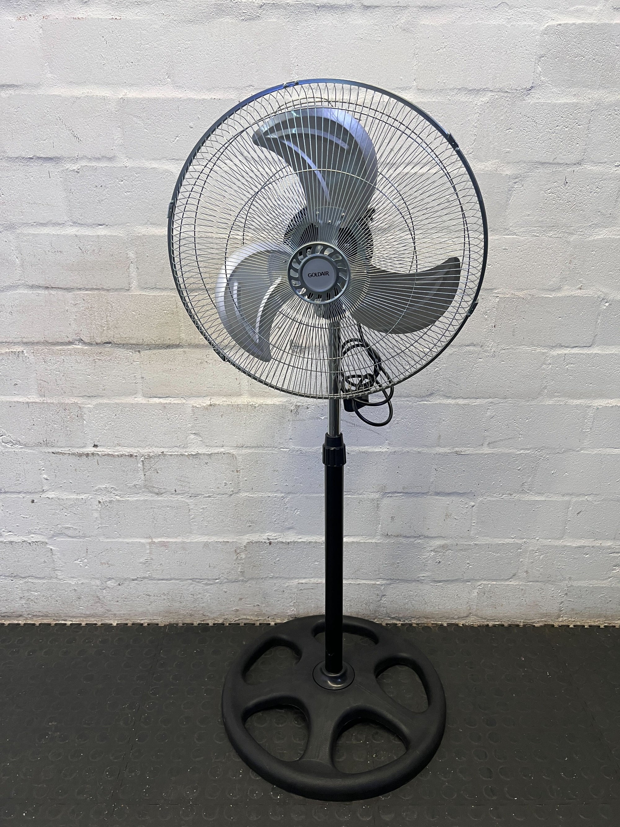 Adjustable Silver Stand Fan – Cool Comfort for Any Space