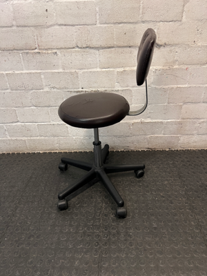 Adjustable Swivel Studio Chair with Backrest