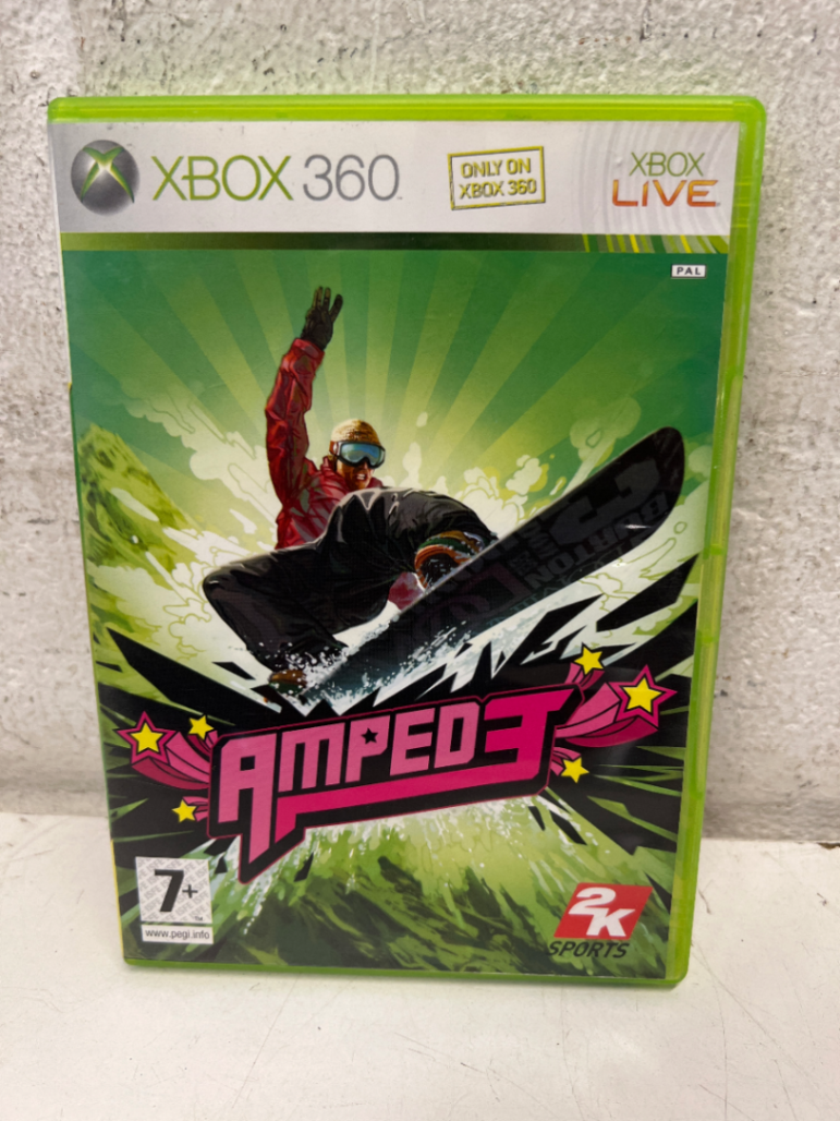 Amped 3 (Xbox 360) - Good Condition, Complete with Manual - 2ndhandwarehouse.com