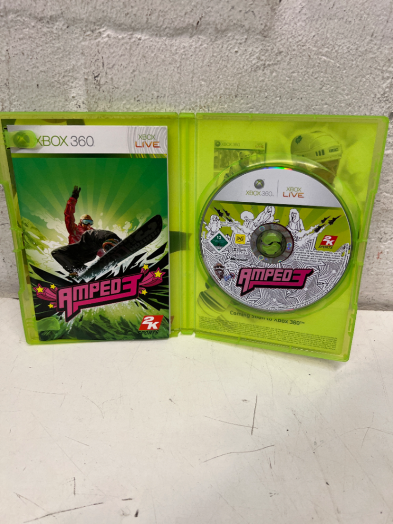 Amped 3 (Xbox 360) - Good Condition, Complete with Manual - 2ndhandwarehouse.com