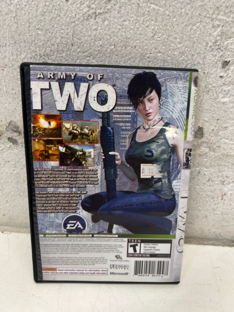 Army of Two - Xbox 360 (Good Condition) - 2ndhandwarehouse.com