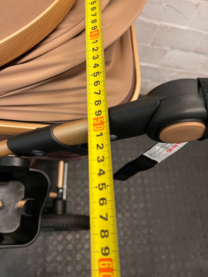 Belecoo Multi-Tone Stroller with Gold Frame — Mint Condition and Hardly used - 2ndhandwarehouse.com