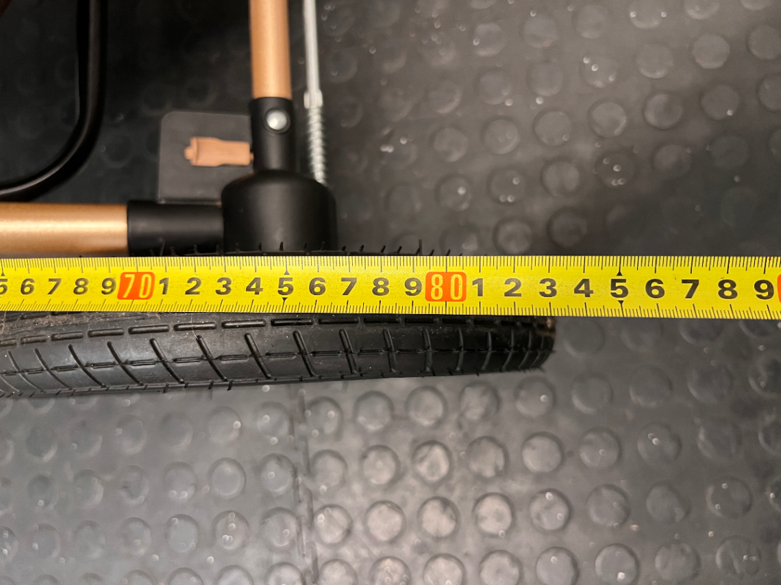 Belecoo Multi-Tone Stroller with Gold Frame — Mint Condition and Hardly used - 2ndhandwarehouse.com