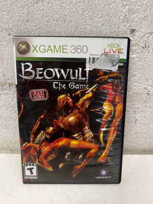 Beowulf: The Game (Xbox 360) - Sticker Residue on Cover - 2ndhandwarehouse.com
