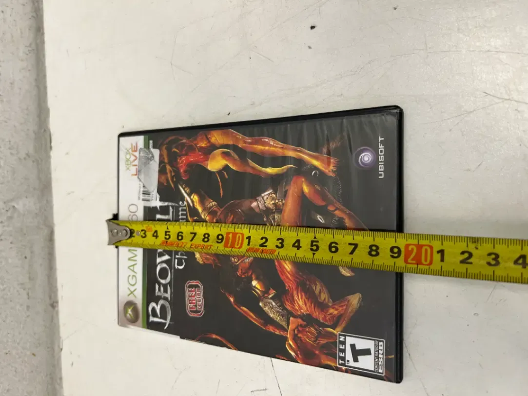 Beowulf: The Game (Xbox 360) - Sticker Residue on Cover - 2ndhandwarehouse.com