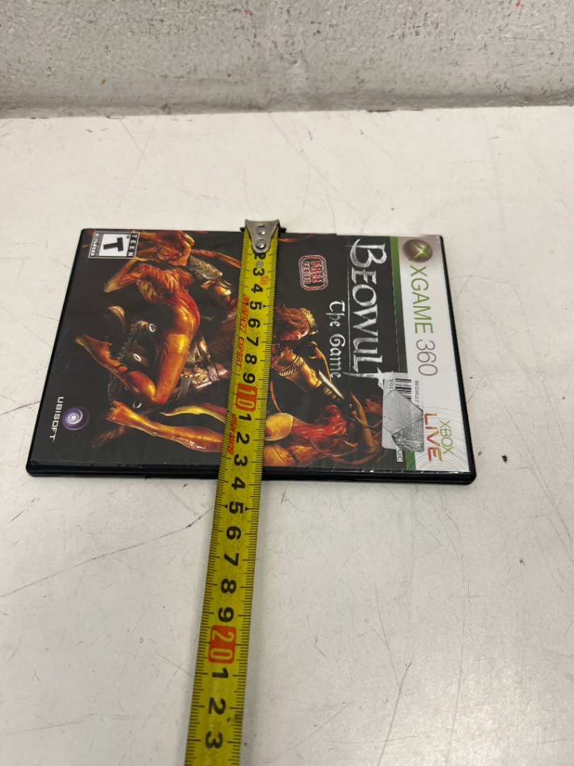 Beowulf: The Game (Xbox 360) - Sticker Residue on Cover - 2ndhandwarehouse.com