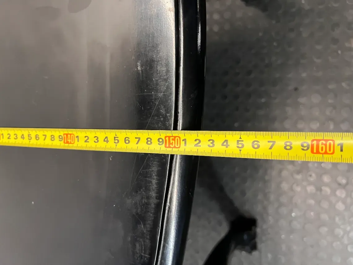 Black Ball and Claw Vintage Dining Table — Fair Condition with Visible Paint Wear