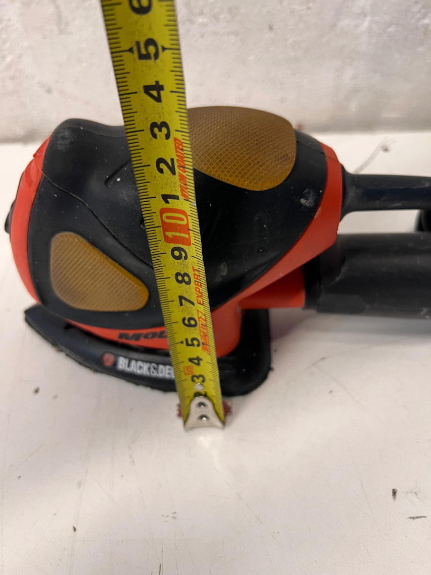 Black & Decker Mouse Detail Sander — Working Order with Minor Scuffs