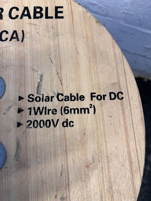 Black Electrical Wire Spool - Durable and Versatile for DIY Projectsb 18kg