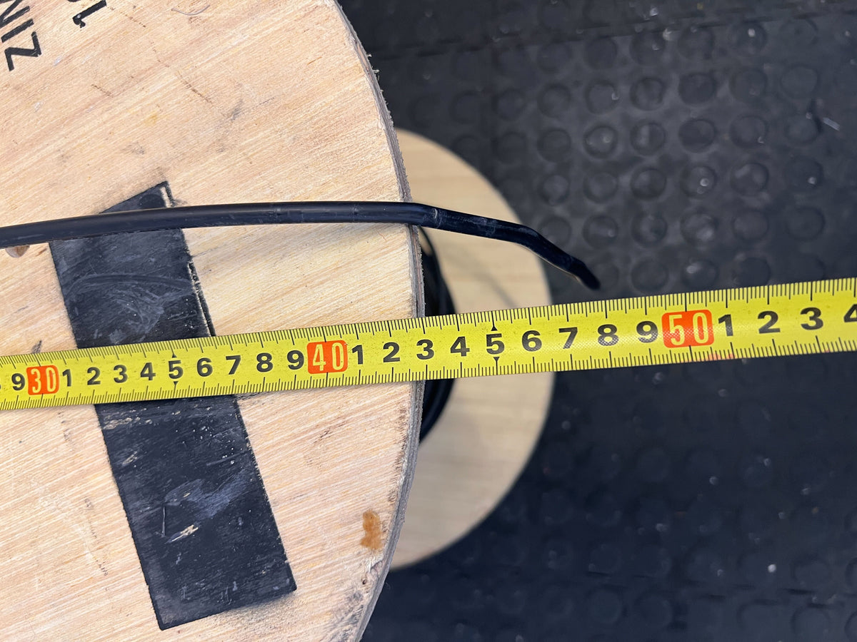 Black Electrical Wire Spool - Durable and Versatile for DIY Projectsb 18kg