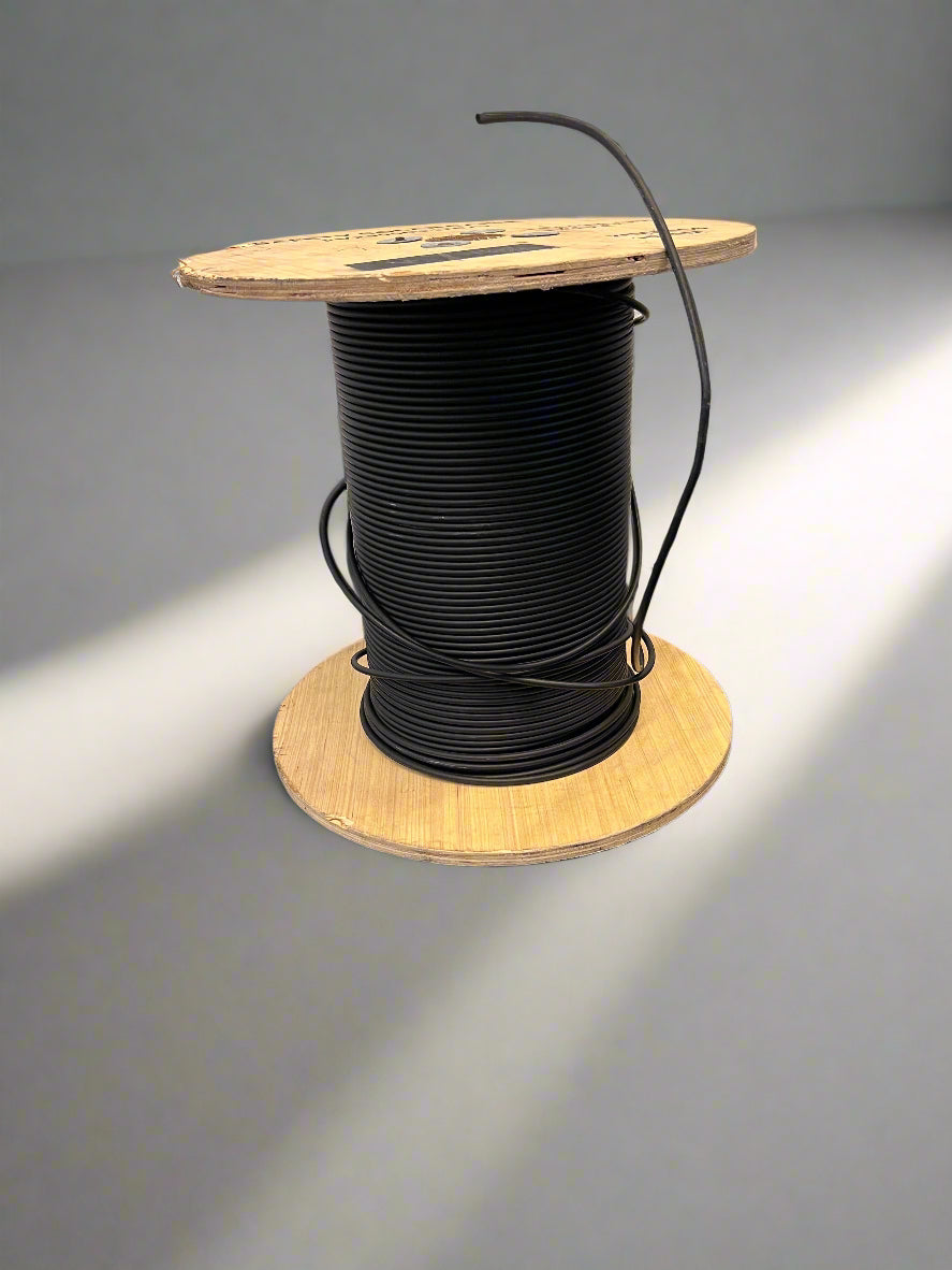 Black Electrical Wire Spool - Durable and Versatile for DIY Projectsb 18kg