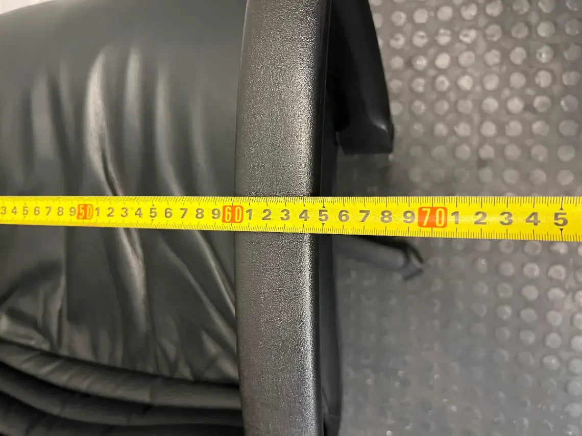 Black High-Back Executive Office Chair — Missing Underseat C - 2ndhandwarehouse.com