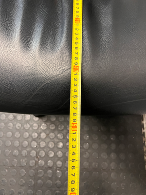 Black High-Back Executive Office Chair — Missing Underseat C - 2ndhandwarehouse.com