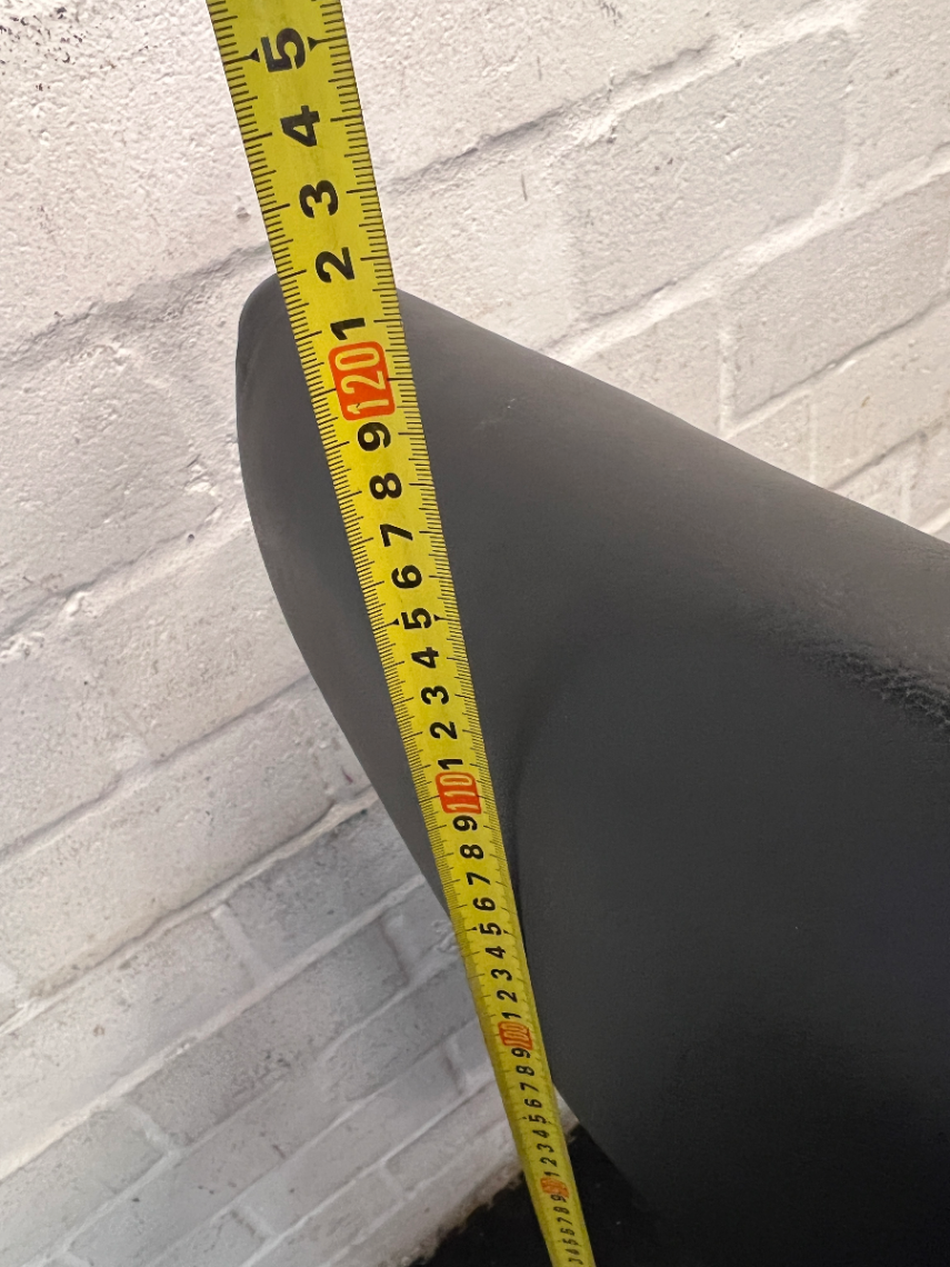 Black High-Back Executive Office Chair — Missing Underseat C - 2ndhandwarehouse.com