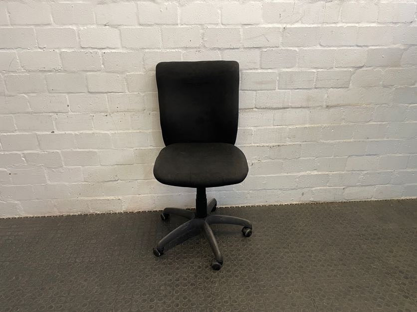 Black Mid Back Typist Chair