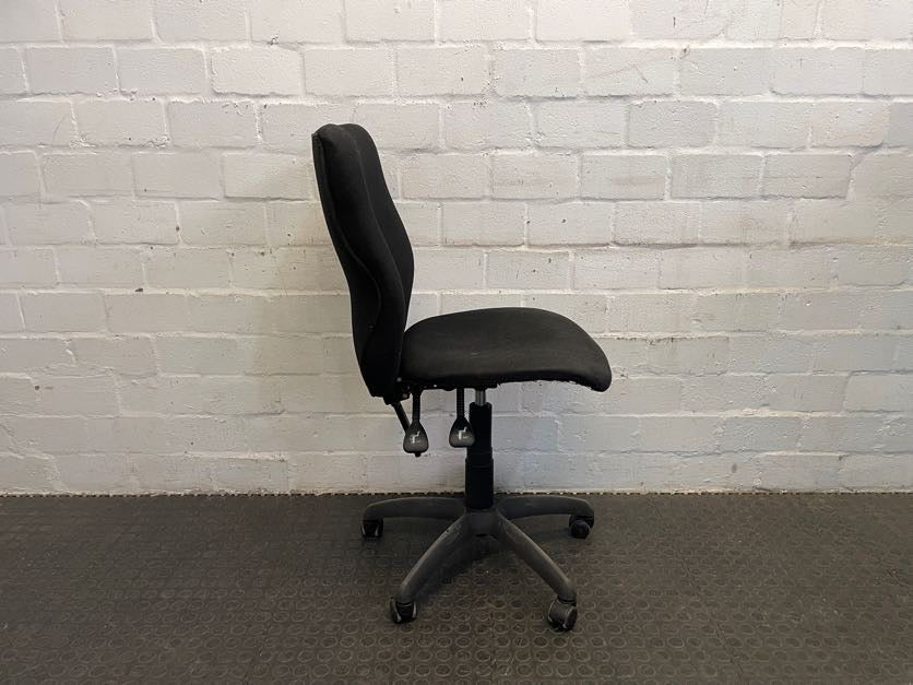 Black Mid Back Typist Chair