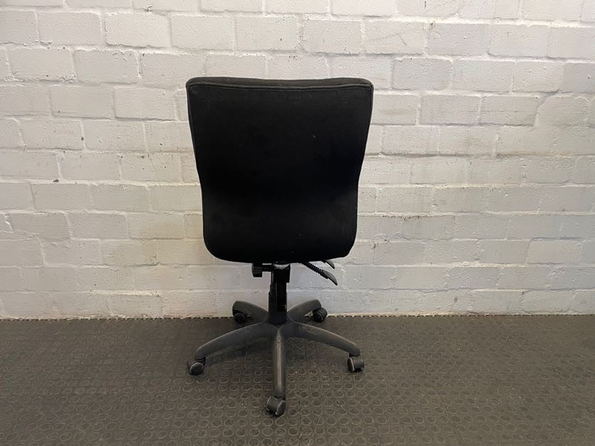 Black Mid Back Typist Chair