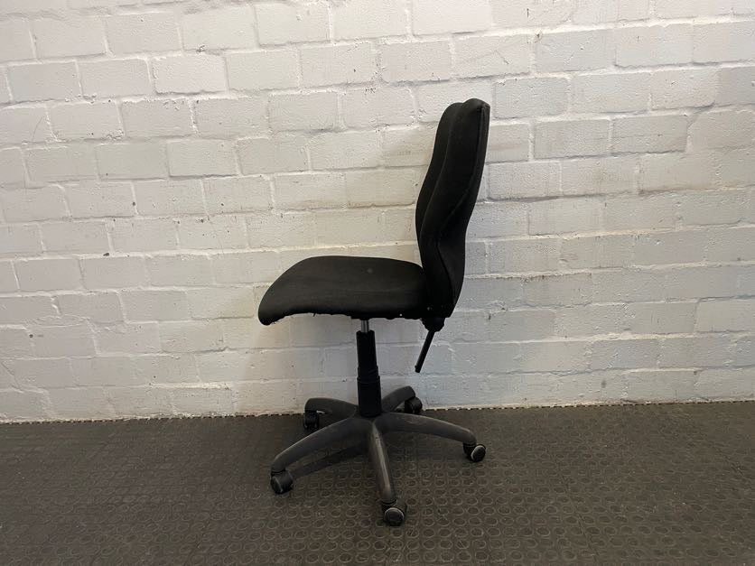 Black Mid Back Typist Chair