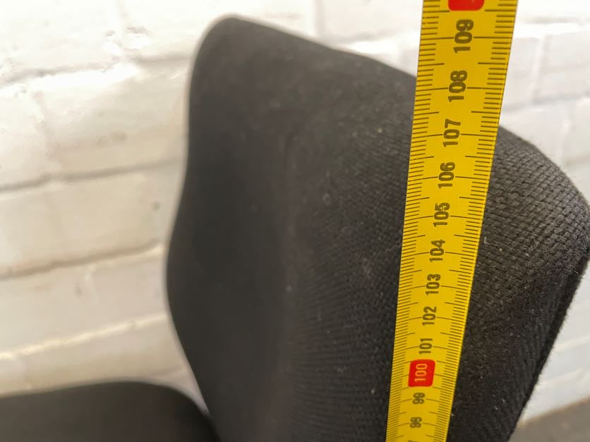 Black Mid Back Typist Chair