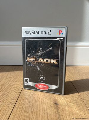 Black - PlayStation 2 Platinum Edition (As-Is, Untested) - 2ndhandwarehouse.com