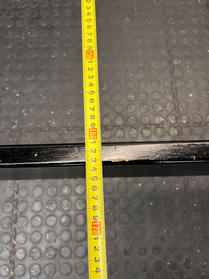 Black Queen Sleigh Bed Frame & Side Tables - Missing Middle Slats - 2ndhandwarehouse.com