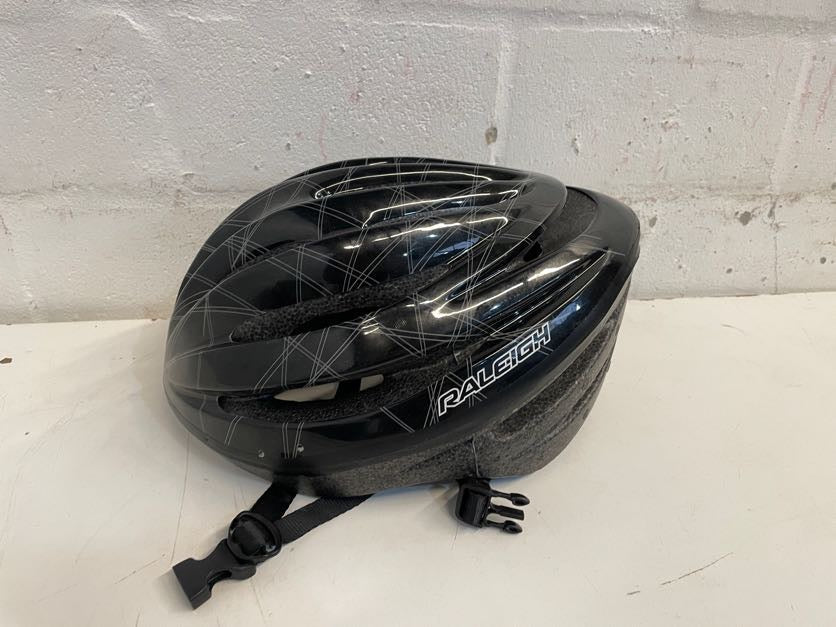 Black Raleigh Helmet Size L RAH04-BK - 2ndhandwarehouse.com