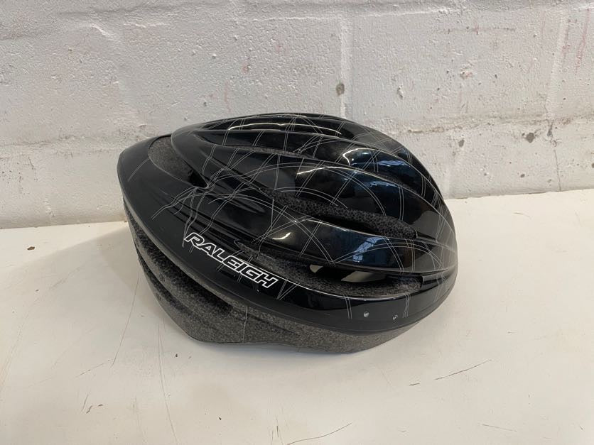 Black Raleigh Helmet Size L RAH04-BK - 2ndhandwarehouse.com