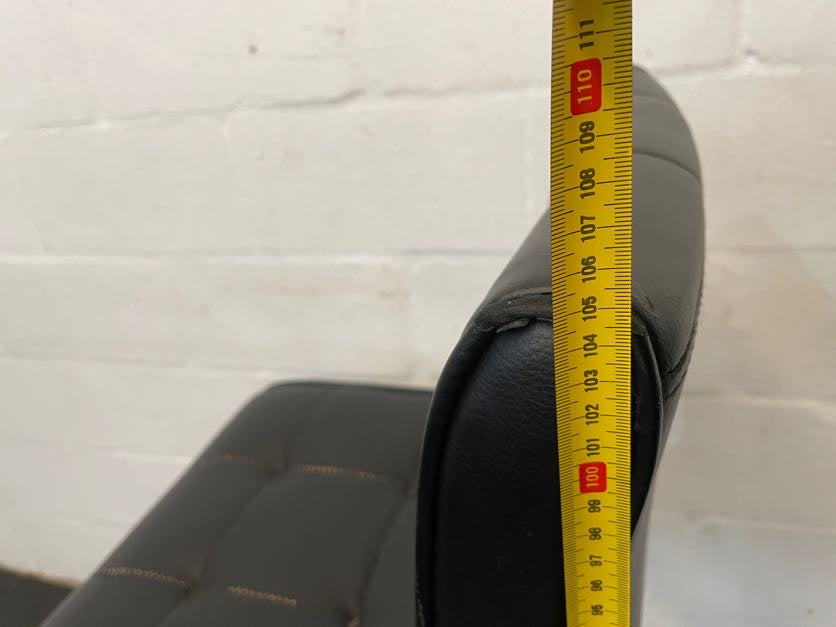 Black Studded Bar Stool - PRICE DROP - 2ndhandwarehouse.com