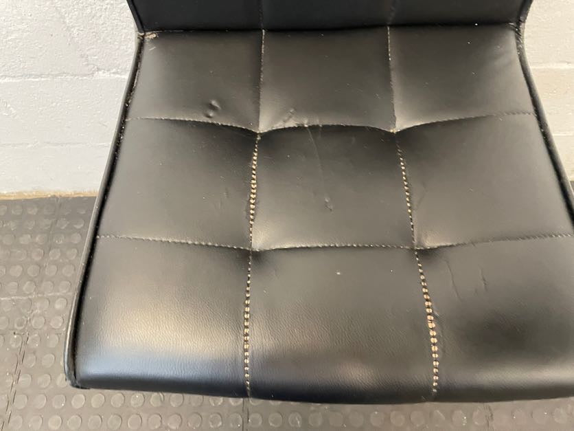 Black Studded Bar Stool - PRICE DROP - 2ndhandwarehouse.com