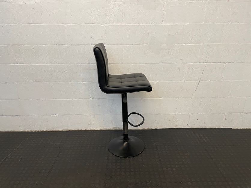 Black Studded Bar Stool - PRICE DROP - 2ndhandwarehouse.com