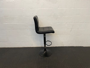 Black Studded Bar Stool - PRICE DROP